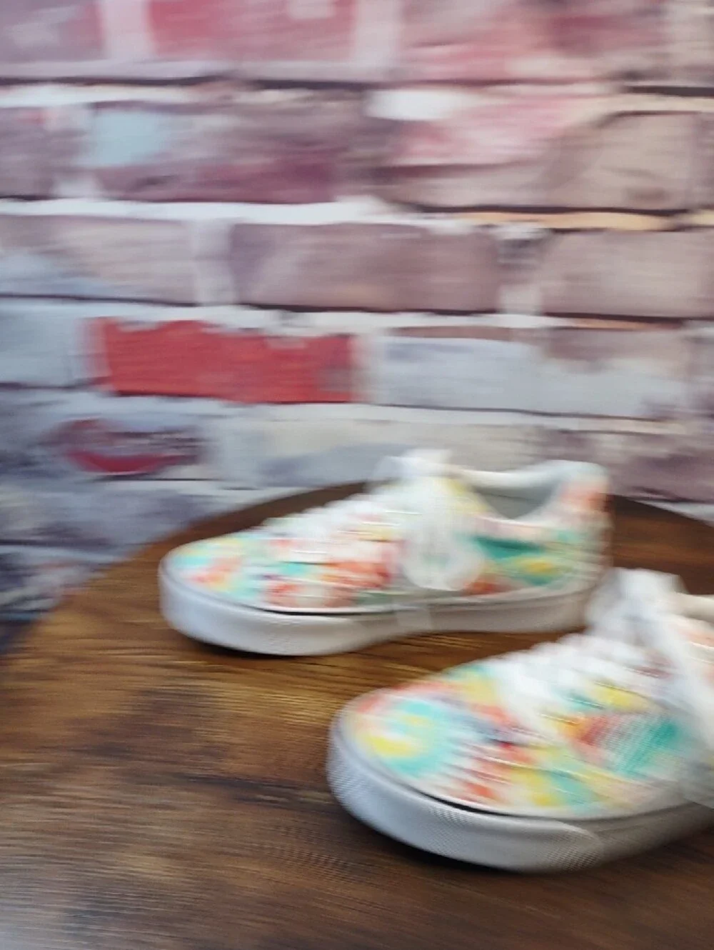 Airwalk Tie Dye Canvas Sneakers-(Mismatched Size)